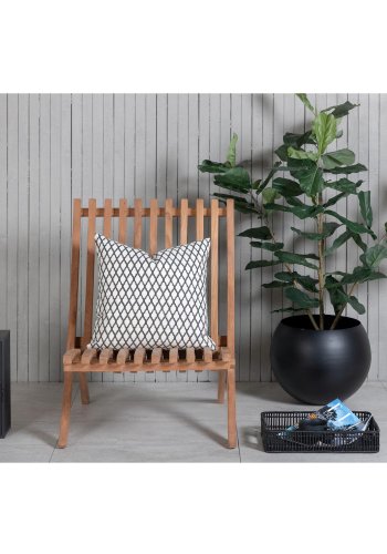 VENTURE DESIGN Kenya Sissor loungestol - naturlig teak