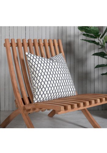 VENTURE DESIGN Kenya Sissor loungestol - naturlig teak