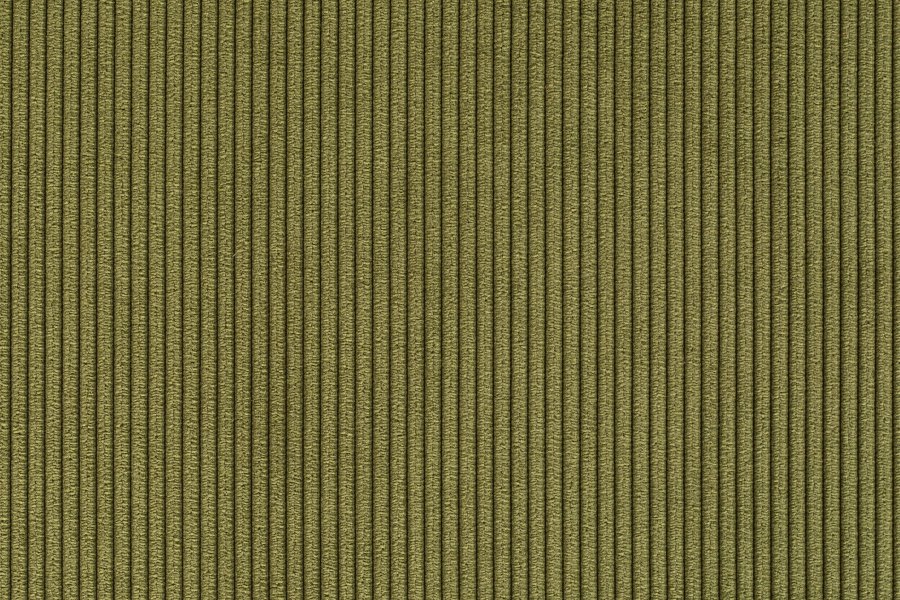 ZUIVER Ridge Rib spisestuestol - grnn flyelspolyester og slvkrom