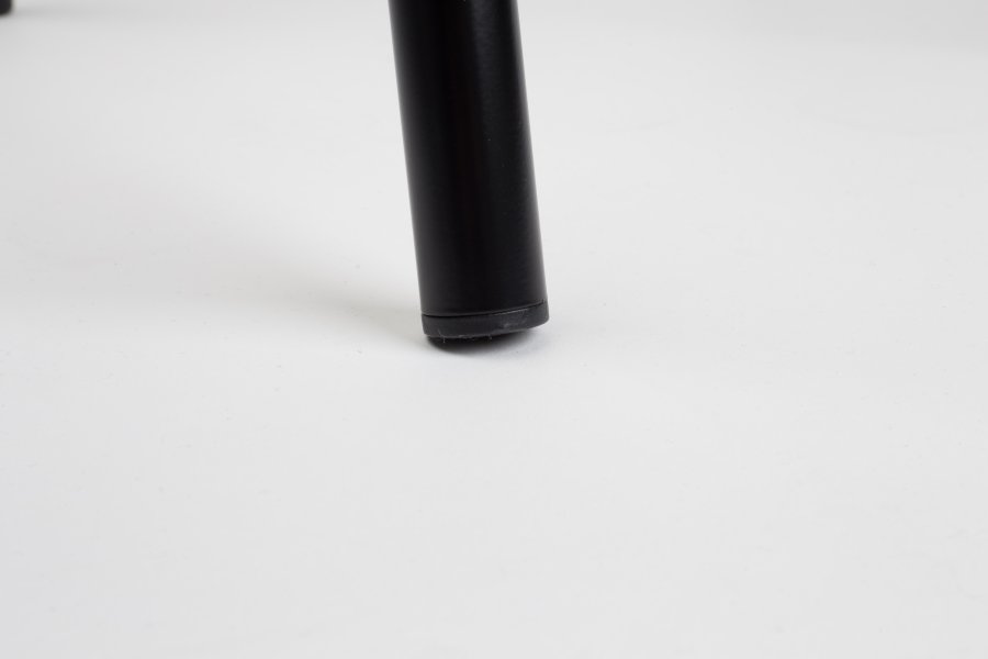 ZUIVER Back To School spisebordsstol, stablebar - sort HPL og sort stl