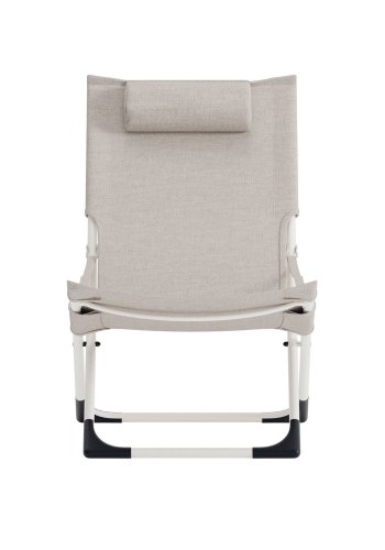 VENTURE HOME Seville sammenleggbar lenestol - beige ramme/beige pute