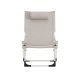 VENTURE HOME Seville sammenleggbar lenestol - beige ramme/beige pute