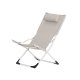 VENTURE HOME Seville sammenleggbar lenestol - beige ramme/beige pute