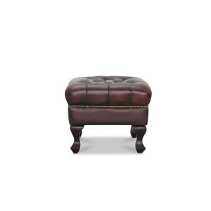 HAGA Aberdeen skammel - oxblood lder