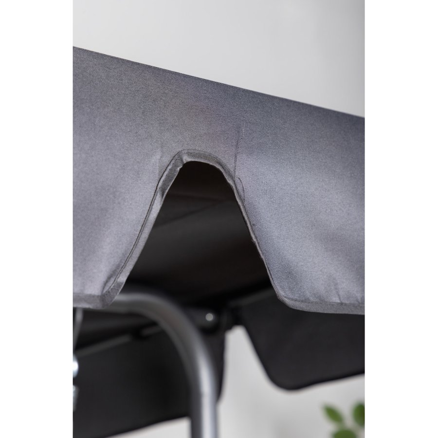 VENTURE DESIGN Montreal 3 pers. hngekje - sort textilene, PVC, polyester og aluminium