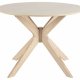 ACT NORDIC Duncan Esstisch - Eichenfurnier natur/Eiche, rund (105)