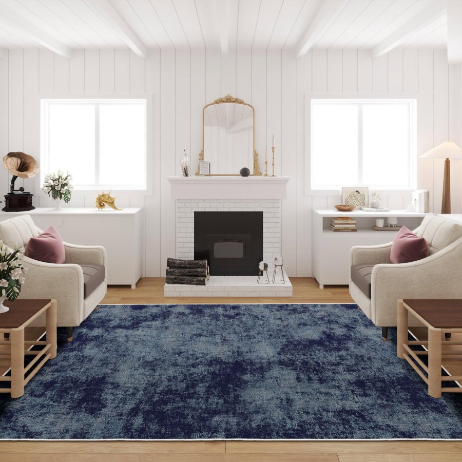 TEPPI EXFAB210 gulvtppe, rektangulr - multifarvet polyester (160x230)