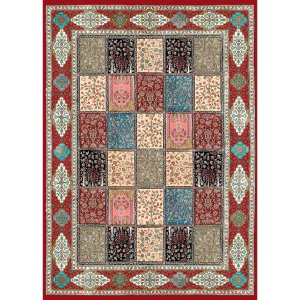 TEPPI EXFAB226 teppe, rektangulrt - flerfarget polyester (160x230)