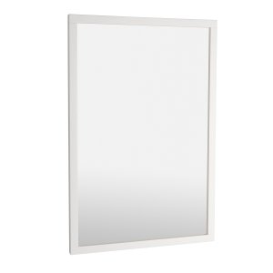 ROWICO rektangulr Confetti vgspejl - spejlglas og hvid birk (90x60)