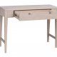ROWICO Confetti konsolbord - hvidpigmenteret eg, m. skuffe