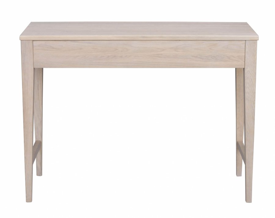 ROWICO Confetti konsolbord - hvidpigmenteret eg, m. skuffe