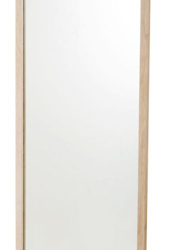 ROWICO Confetti vgspejl, rektangulr - spejlglas og hvidpigmenteret eg (150x60)