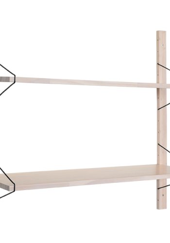 RGE Elma vegghylle - hvitt tre