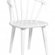 ROWICO Carmen Esszimmerstuhl - weißes Holz, mit Armlehnen
