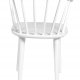 ROWICO Carmen Esszimmerstuhl - weißes Holz, mit Armlehnen