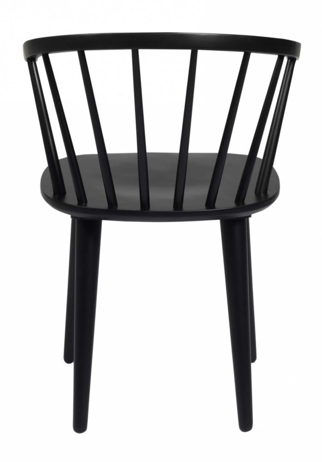 ROWICO Carmen spisebordsstol - sort tr, m. armln