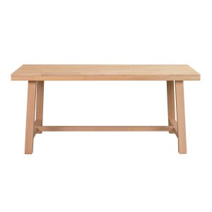 ROWICO Brooklyn spisebord - brstet eg m. udtrk (170x95)
