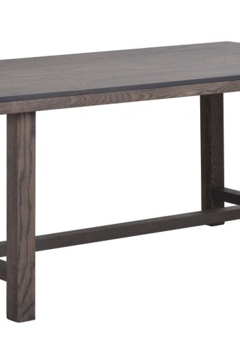 ROWICO Brooklyn spisebord - rget eg m. udtrk (170x95)