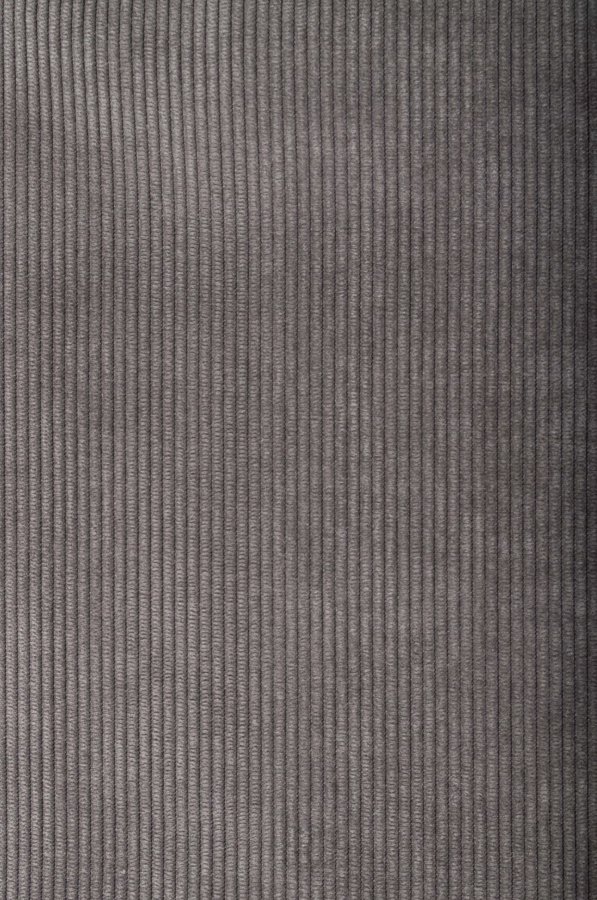 ZUIVER Ridge Rib Kink spisestuestol, stablebar - gr flyel og slvkrom