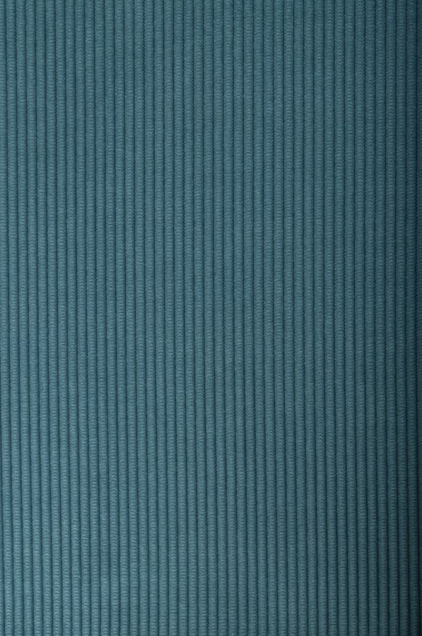 ZUIVER Ridge Rib Kink spisestuestol, stablebar - bl flyel og slvkrom