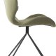 ZUIVER OMG spisestuestol - grnn polyester og svart jern
