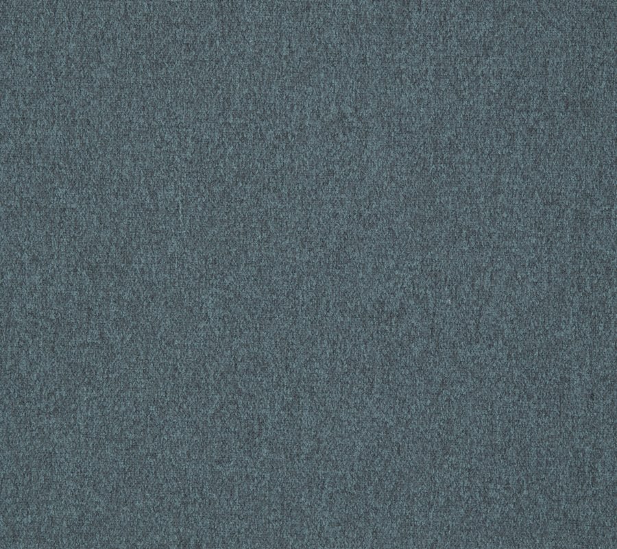 ZUIVER OMG spisestuestol - bl polyester og svart jern