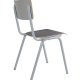 ZUIVER Back To School spisebordsstol, stablebar - gr HPL og gr stl