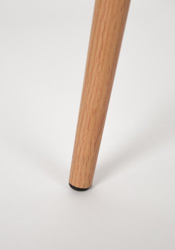 WHITE LABEL LIVING Leon spisestuestol - grnn polypropylen og jern