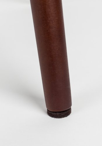 WHITE LABEL LIVING Conway spisebordstol - beige stoff og bketre