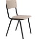 ZUIVER Back To School spisebordsstol, stablebar - matt beige HPL og sort stl