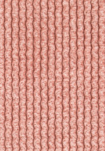ZUIVER Benson spisestuestol - rosa flyels polyester/nylon og sort stl