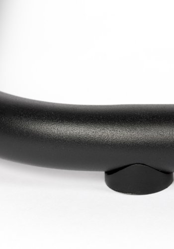 ZUIVER Trst spisestuestol, stablebar - rosa polyetylen og sort stl