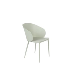 WHITE LABEL LIVING Gigi spisebordsstol - mint polypropylen og stl