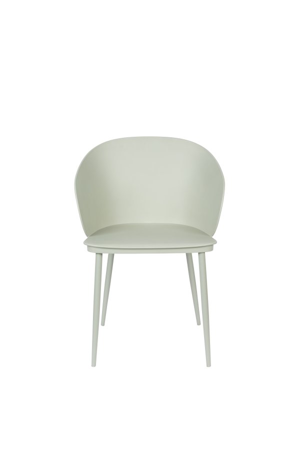 WHITE LABEL LIVING Gigi spisestuestol - mint polypropylen og stl
