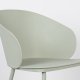 WHITE LABEL LIVING Gigi spisestuestol - mint polypropylen og stl