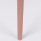 WHITE LABEL LIVING Pip spisestuestol - rosa polypropylen og metall
