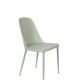 WHITE LABEL LIVING Pip spisestuestol - mint polypropylen og metall