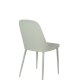 WHITE LABEL LIVING Pip spisestuestol - mint polypropylen og metall