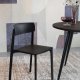 WHITE LABEL LIVING Clive spisestuestol - svart polypropylen