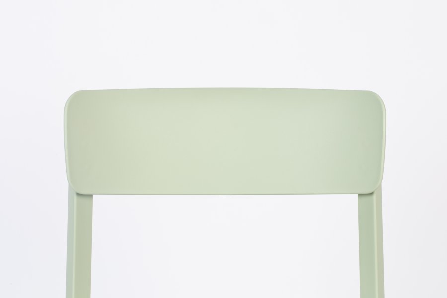 WHITE LABEL LIVING Clive spisestuestol - lysegrnn polypropylen