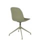 ZUIVER Albert Kuip spisebordsstol, med svingfunksjon - grnn polyester og grnn aluminium