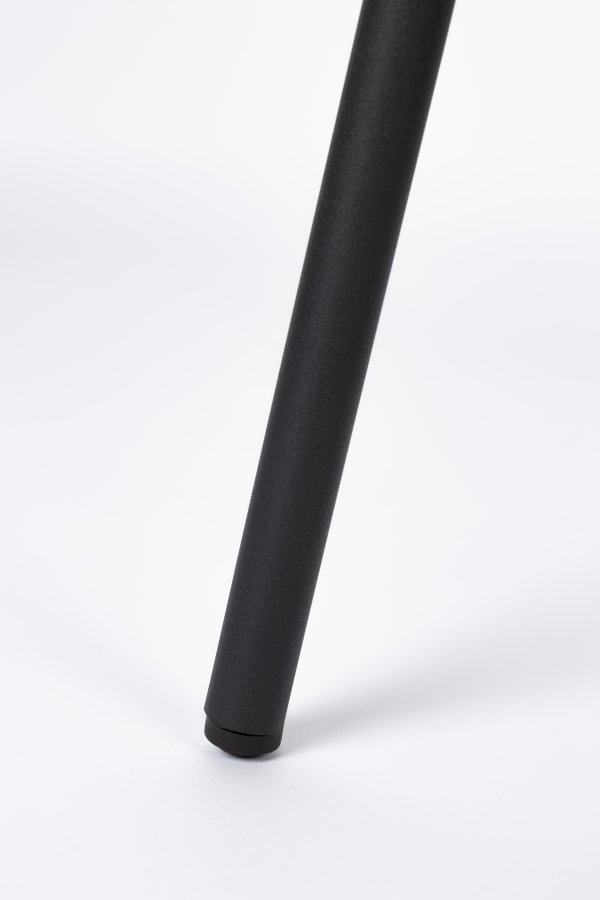 WHITE LABEL LIVING Junzo spisebordsstol - gammelrosa flyel og metall