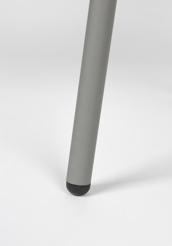 ZUIVER Clip spisestuestol - gr polyester, eikefiner og metall