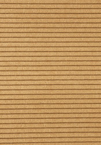 ZUIVER Bonnet spisestuestol - okergul flyelsstoff og svart metall