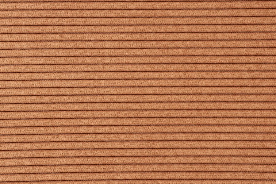 ZUIVER Bonnet spisestuestol - terrakotta flyelsstoff og svart metall