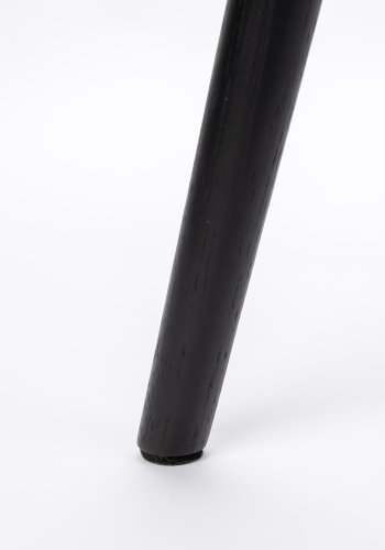 WHITE LABEL LIVING Jake spisestuestol - off-white bouclé og eik