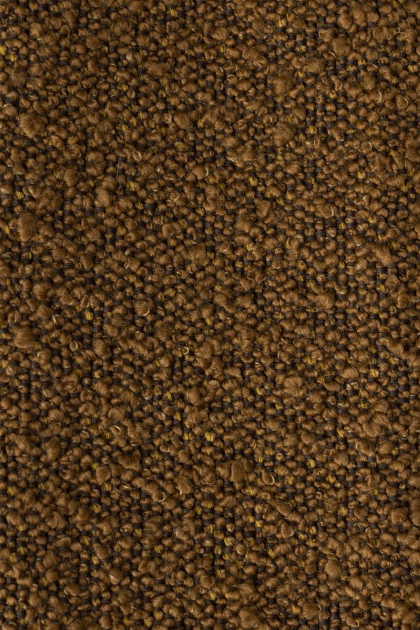 WHITE LABEL LIVING Jake spisestol - oker bouclé og eik