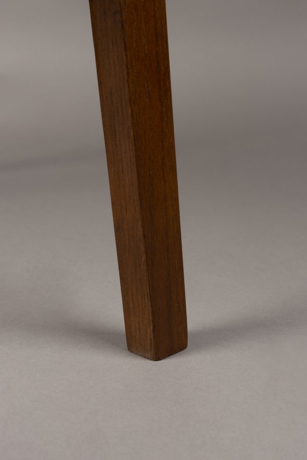 DUTCHBONE Westlake Esszimmerstuhl, mit Armlehnen – walnussfarbenes Holz und Eiche