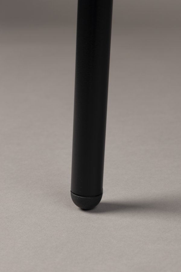 DUTCHBONE Rodin spisestuestol - gr polyester, asketrefiner og sort metall