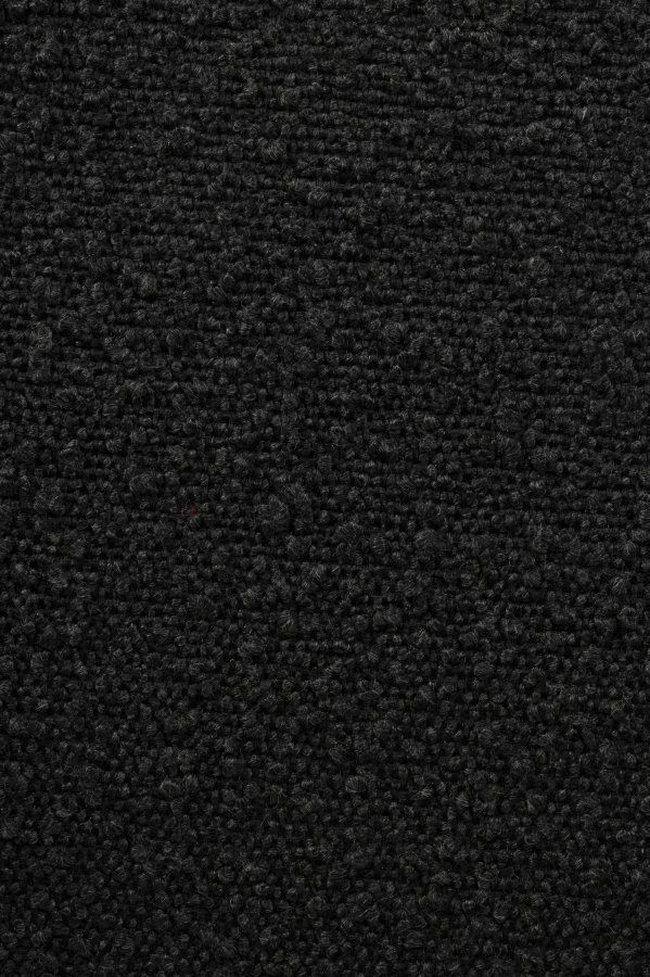 ZUIVER NDSM lenestol, m armlener - sort bouclé stoff og sort bketre/trefiner